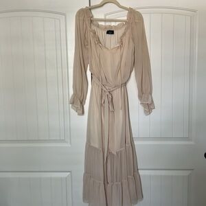 Vici flowy, tiered dress - large